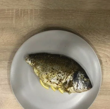 Сочная рыба дорадо с лимоном в фольге